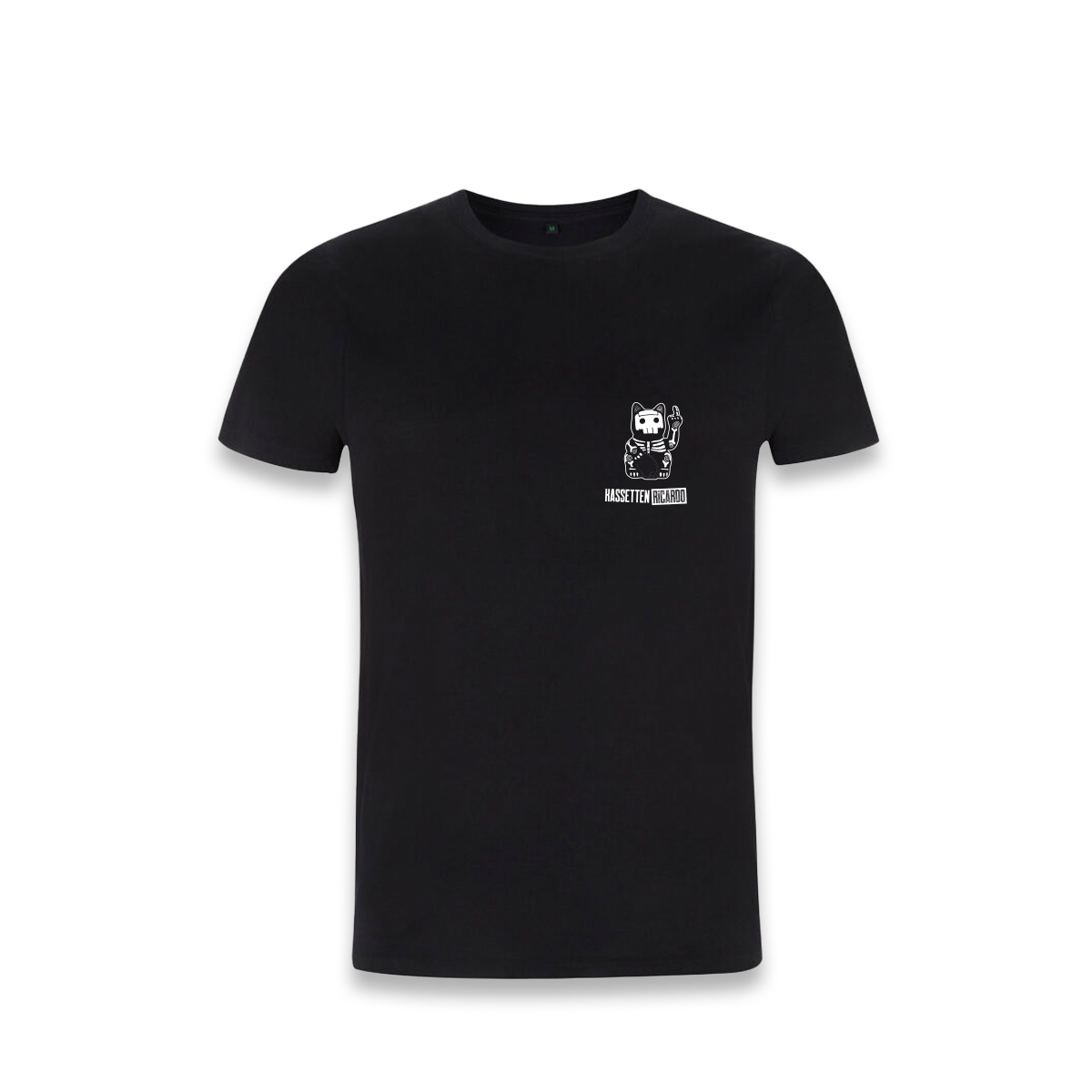 Katze – T-Shirt (schwarz/unisex)
