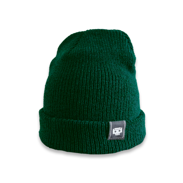 Skull – Beanie (bottlegreen)