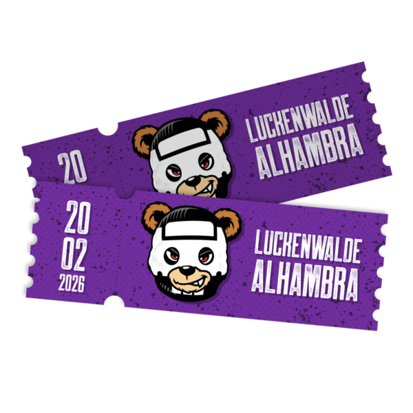 20.02.26 - Luckenwalde, Alhambra - Kassettenricardo + Riot Teddy